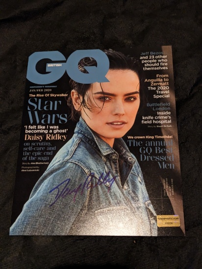 Daisy Ridley Signed Autographed 8x10 Photo with coa