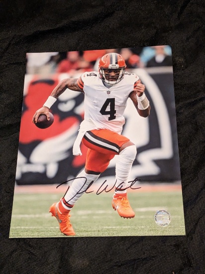 Deshaun Watson autographed 8x10 photo with coa