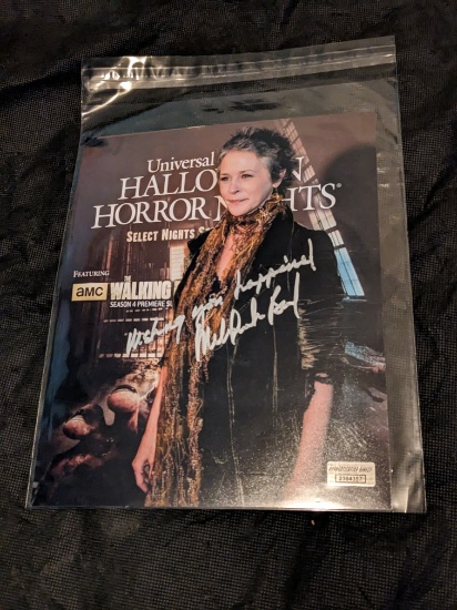 Melissa McBride autographed 8x10 photo with coa