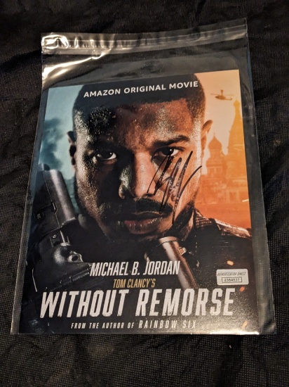 Michael B Jordan autographed 8x10 photo with coa