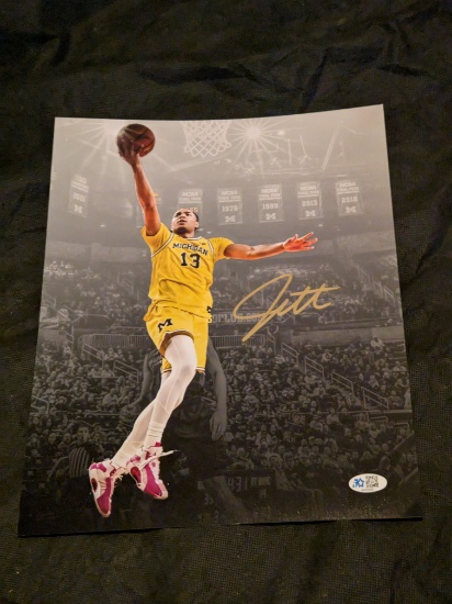 Jett Howard Signed Autographed 11x14 Photo with fivestar grading coa