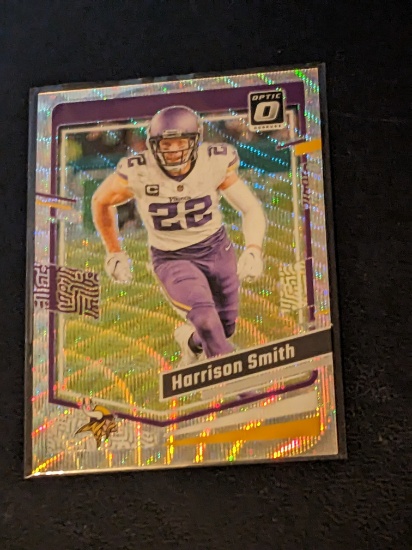 Harrison Smith 294/300 2023 Donruss Optic Wave insert