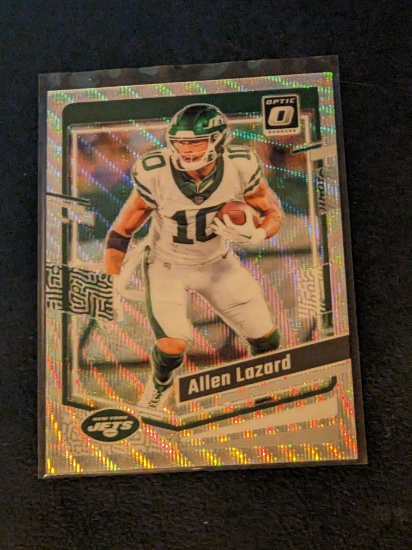 Allen Lazard 118/300 2023 Donruss Optic Wave insert