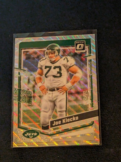 Joe Klecko 087/300 2023 Donruss Optic Wave insert