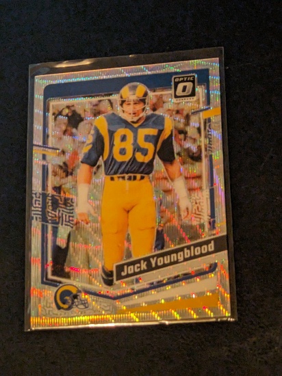 Jack Youngblood 182/300 2023 Donruss Optic Wave insert