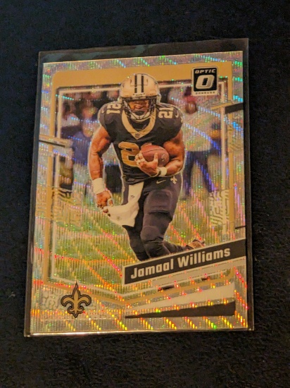 Jamaal Williams 173/300 2023 Donruss Optic Wave insert