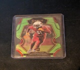 Myjai Sanders 2022 Select RC Green Prizm Die Cut