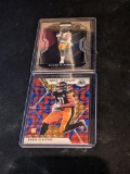 x2 Chase Claypool lot one reactive insert and a RC/Rookie