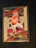 TRAVIS KELCE 2023 Panini Select NMB-TKE Kansas City Chiefs