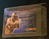 2000 Upper Deck Ionix Sunday Best Buccaneers Football Card #SB15 Warrick Dunn