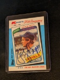 George Brett autographed card w/coa