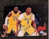 Bronny James autographed 8x10 photo with coa
