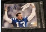 Mike Vanderjagt autographed 8x10 photo with JSA COA