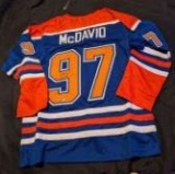 Connor McDavid autographed jersey with coa