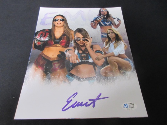 Emma Signed 8x10 Photo FSG Witnessed