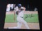 JULIO FRANCO SIGNED 8X10 PHOTO RANGERS COA