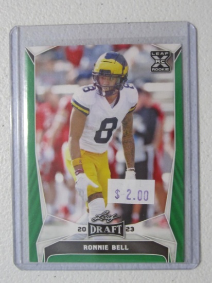 2023 LEAF DRAFT RONNIE BELL RC GREEN