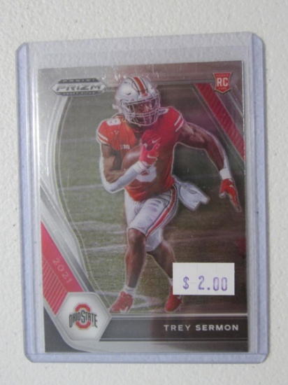 2021 PRIZM DRAFT PICKS TREY SERMON RC
