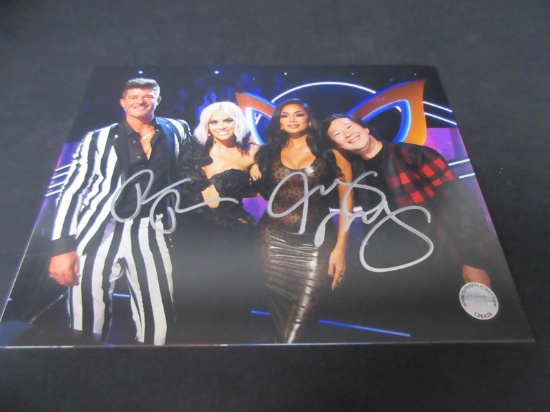 Robin Thicke & McCarthy Signed 8x10 Photo W/Coa