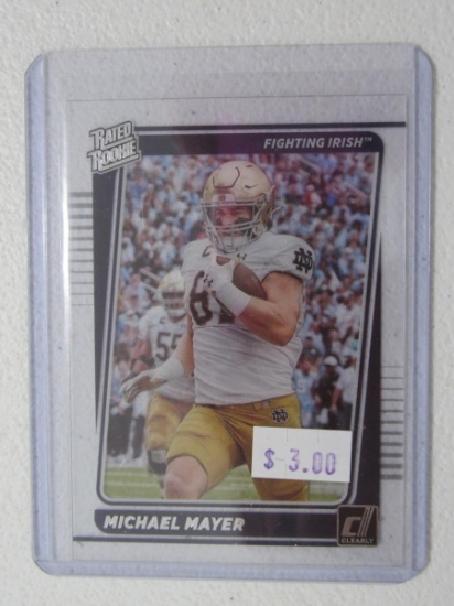 2023 CLEARLY DONRUSS MICHAEL MAYER RC