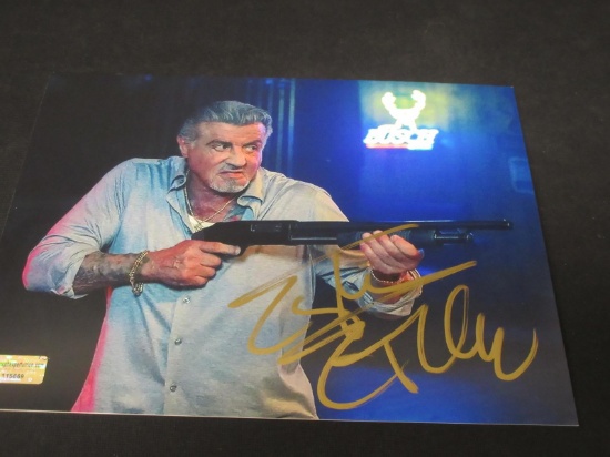 Sylester Stallone Signed 8x10 Photo W/Coa