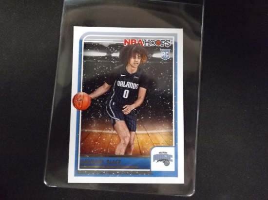 2023-24 HOOPS ANTHONY BLACK ROOKIE CARD
