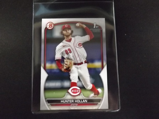 2023 BOWMAN DRAFT HUNTER HOLLAN 1ST RC