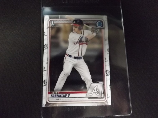 2020 BOWMAN CHROME JESSE FRANKLIN V 1ST RC