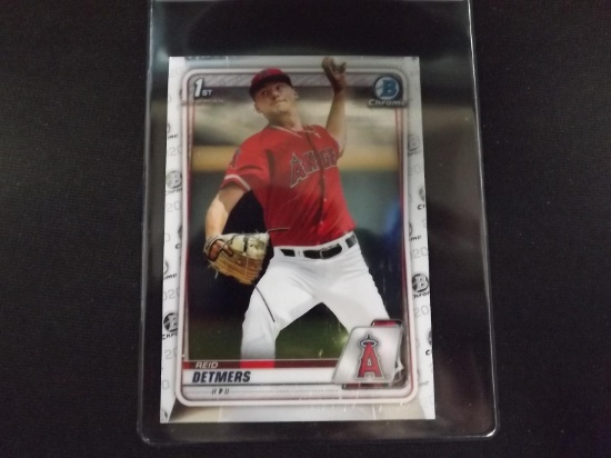 2020 BOWMAN CHROME REID DETMERS 1ST RC