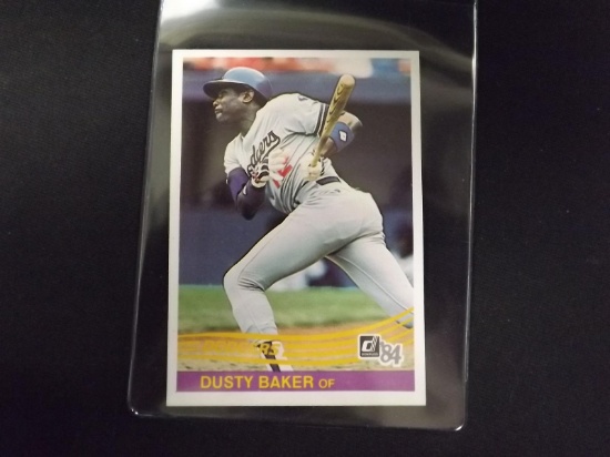 1984 DONRUSS DUSTY BAKER DODGERS