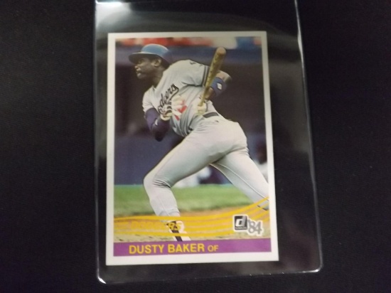 1984 DONRUSS DUSTY BAKER DODGERS