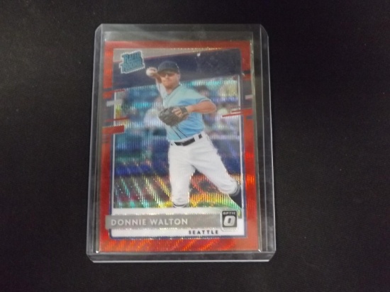 2020 OPTIC DONNIE WALTON RED WAVE PRIZM RC