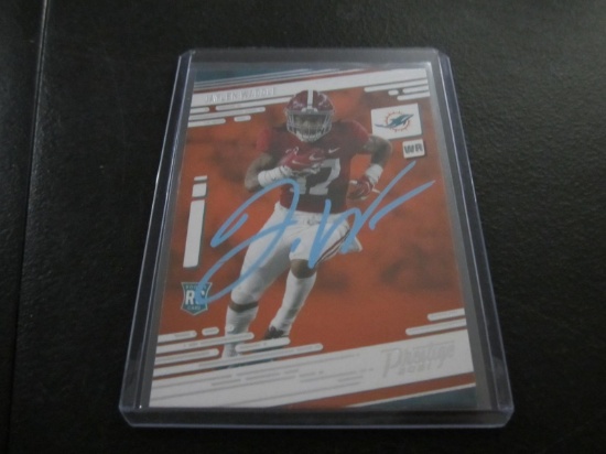 Waddle Signed Trading Card RC FSG COA