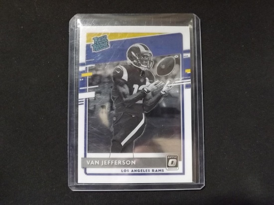 2020 DONRUSS OPTIC VAN JEFFERSON RATED RC