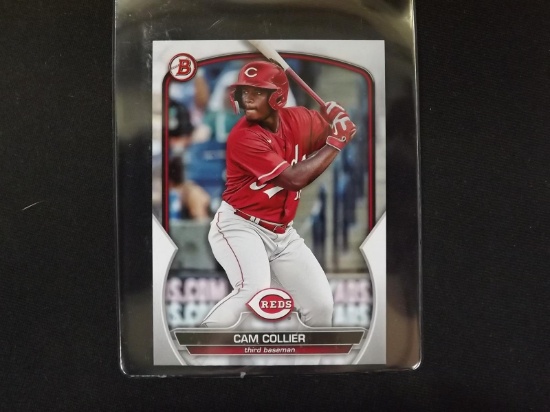 2023 BOWMAN DRAFT CAM COLLIER REDS