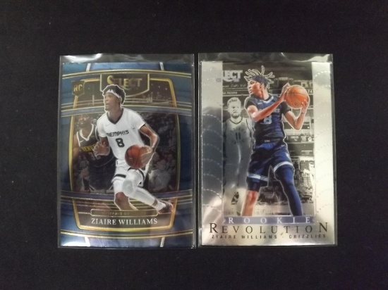 2021-22 SELECT ZIAIRE WILLIAMS ROOKIE CARD LOT