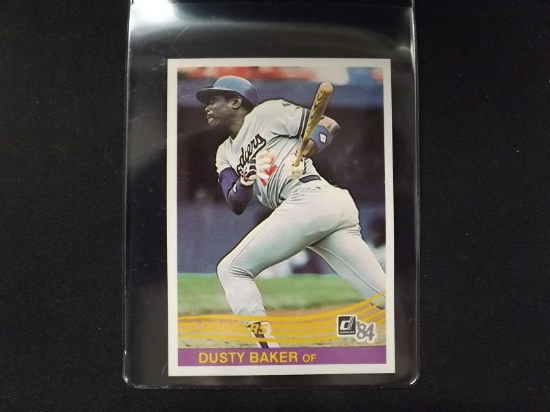 1984 DONRUSS DUSTY BAKER DODGERS