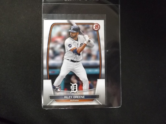 2023 BOWMAN RILEY GREENE ROOKIE CARD TIGERS