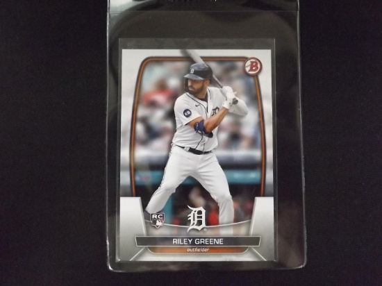 2023 BOWMAN RILEY GREENE ROOKIE CARD TIGERS