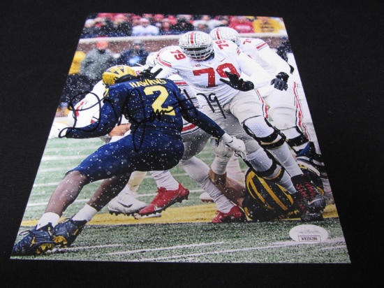 Dawand Jones Signed 8x10 Photo JSA Witnessed