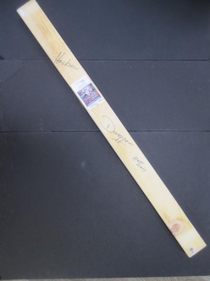 Hacksaw Jim Duggan Signed 2x4 JSA