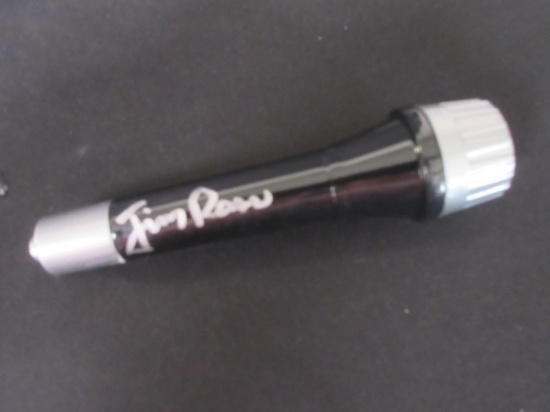 JIM ROSS SIGNED MICROPHONE WWF JSA COA