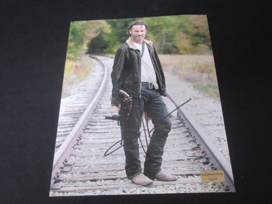 Andrew Lincoln signed 8x10 Photo w/coa