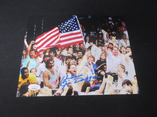 Hacksaw Jim Duggan signed 8x10 Photo JSA