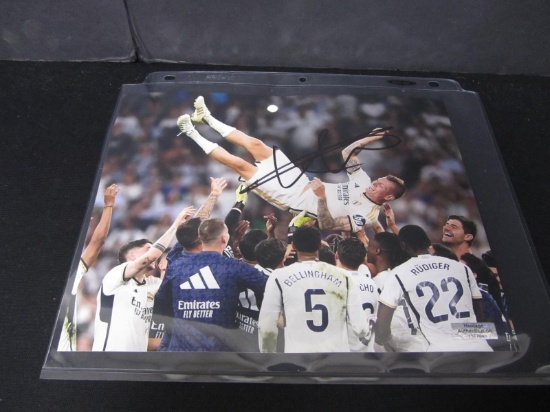 Toni Kroos Signed 8x10 Photo Heritage COA