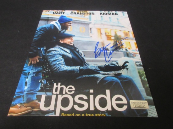 BRYAN CRANSTON SIGNED 8X10 PHOTO COA