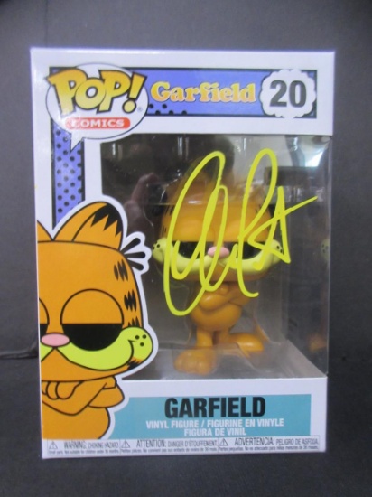 CHRIS PRATT SIGNED GARFIELD FUNKO POP COA