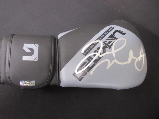 FLOYD MAYWEATHER SIGNED BOXING GLOVE COA