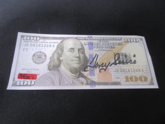 TONY SIRICO SIGNED $100 NOVELTY NOTE COA