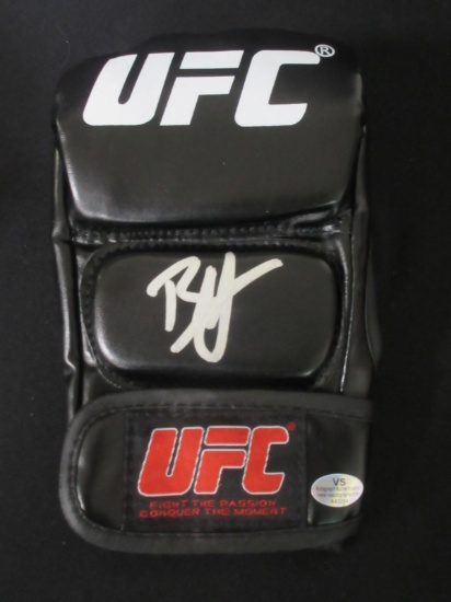 BROCK LESNAR SIGNED UFC MMA GLOVE COA